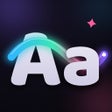 Programın simgesi: Fonts Keyboard with LED t…