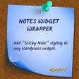 Ícone do programa: Notes Widget Wrapper