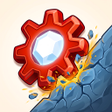 程序图标:Idle Gear Miner: Merge Pu…