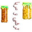 プログラムのアイコン：prepare pickles and jams