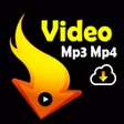 أيقونة البرنامج: All Video Mp3 Mp4 Downloa…