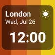 Programikonen: World Clock Widget - Time…
