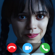 プログラムのアイコン：Fake call: Wednesday adda…