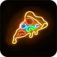 プログラムのアイコン：Neon Wallpaper - Sparkle …