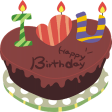 Icona del programma: Birthday Cards Icons 4 Do…