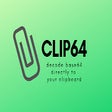 Icoon van programma: Clip64 Base64 Decoder