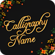 Icon of program: CALLIGRAPHY NAME - Add te…