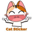程序图标：Cute  Funny Cat Sticker