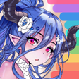 Anime Fantasy Coloring Book icon