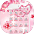 Programikonen: Pink Rose Diamond Theme