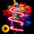 程序图标：Video Editor - Drip Art N…