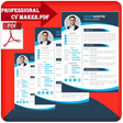Ícone do programa: cv maker 2020 / Portfolio…