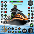 Ícone do programa: Jet Ski Boat Stunt Racing…