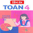 Biểu tượng của chương trình: Toán Lớp 4 - Toán 4 - Toá…