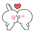 Spoiled Rabbit Love - WAStickerApps