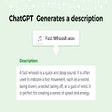 ChatGPT for Audio Jungle and Pond5