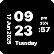 Ikon program: Digital Clock Live Wallpa…