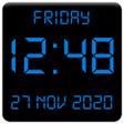 أيقونة البرنامج: Digital Clock Live Wallpa…