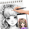 ไอคอนของโปรแกรม: AR Draw Sketch: Sketch  P…