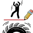 أيقونة البرنامج: SaveStickman:PuzzleDraw