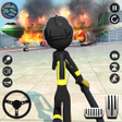 Ikona programu: Stickman Fire Truck Simul…