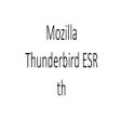Programın simgesi: Mozilla Thunderbird ESR t…