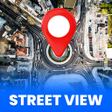 プログラムのアイコン：Satellite map  street vie…
