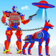 Programikonen: Police Dog Robot Car Tran…