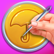 Dalgona Candy Honeycomb Cookie icon