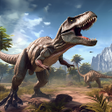 プログラムのアイコン：Dino Hunter Squad: Wild D…