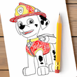 プログラムのアイコン：Patrol Draw. Drawing Paw …