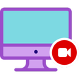أيقونة البرنامج: RecordScreen.io