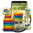 Icoon van programma: Rainbow Cup Launcher Them…