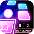 BTS  BLACK PINK Tiles Hop Ball - Neon EDM Rush