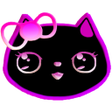 Programikonen: Neon Lily Kitty Live Wall…