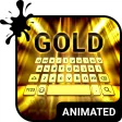 Golden Rays Animated Keyboard
