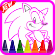 Icon of program: Coloring Soni The Hedgeho…
