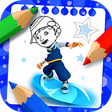 程序图标：Boboiboy coloring cartoon…
