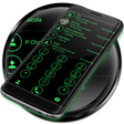 プログラムのアイコン：Dialer Theme Circle Green