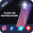 Ícone do programa: Flashlight Alert 2020 - F…