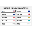 Simple currency converter