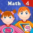 Grade 4 Math Common Core: Cool Kids Learning Game