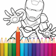 程序图标：Superhero Coloring Games
