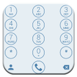 Icon of program: Dialer Theme Circle White…