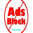 Иконка программы: OneWise - AdsBlock FaceBo…