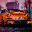 Icon of program: Orange Nissan Skyline GTR…