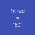 ไอคอนของโปรแกรม: Degree Radian Converter