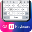 أيقونة البرنامج: keyboard for iphone 14 pr…