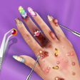 プログラムのアイコン：Acrylic Nails Salon Games