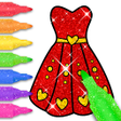 Programın simgesi: Dress Coloring Game for g…